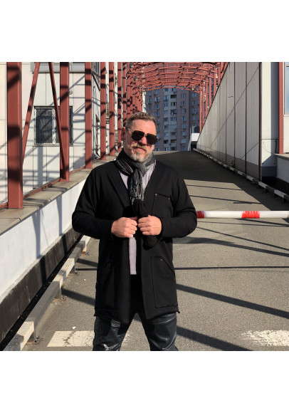 Кардиган чоловічий Чудовий чорний