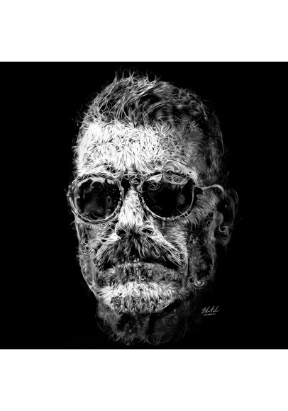 Футболка «Вуса» чорна