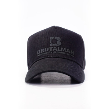 Бейсболка чоловіча BRUTALMAN чорна