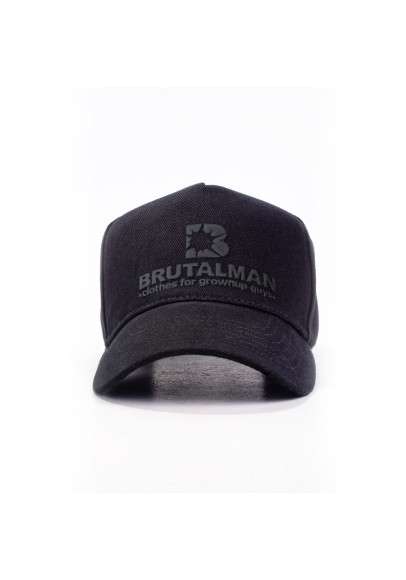 Бейсболка чоловіча BRUTALMAN чорна